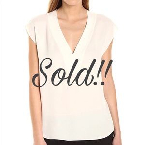 Size m ivory classic 💯 percent silk shirt reg 265